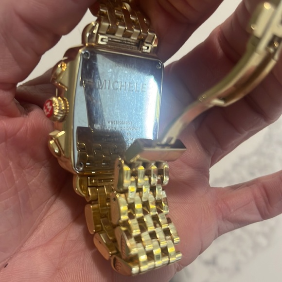 Gold Michele Watch - Picture 3 of 3